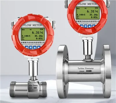Como a composição do fluido afeta um medidor de vazão tipo turbina?